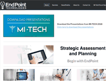 Tablet Screenshot of endpointtech.com